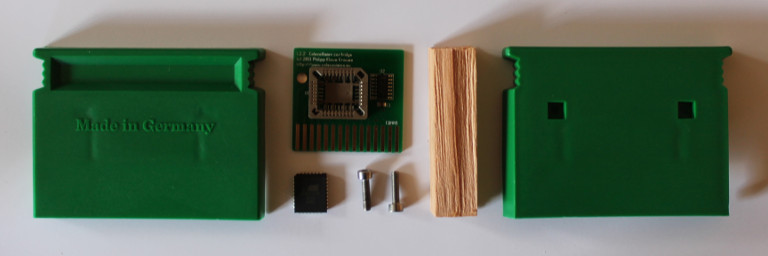 Parts included in the homebrew kit CVs